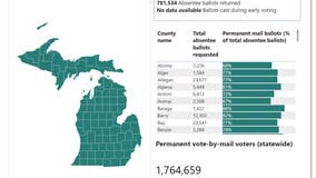 Michigan Voting Dashboard offers daily updates on the number of ballots cast in state