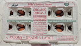 Eggs sold in Michigan part of salmonella recall labeled highest possible risk by FDA