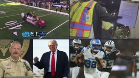 Lions' Hutchinson out for season • DTE impersonator wanted after murder • Armed man arrested at Trump rally