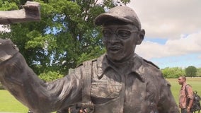 Legacy of famed Tuskegee Airmen in spotlight after theft of statue honoring pilot