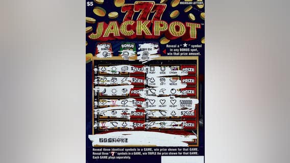 Woman wins $500,000 after 'random urge' to buy Michigan Lottery scratch-off ticket