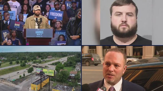 Eminem kicks off Obama event • Youth pastor gets $3M bond for alleged sex abuse • Push to restrict weed ads