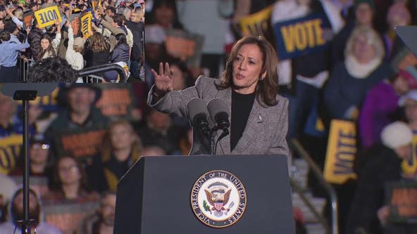 Kamala Harris to Ann Abor crowd's Gaza war protesters: 'I hear you'