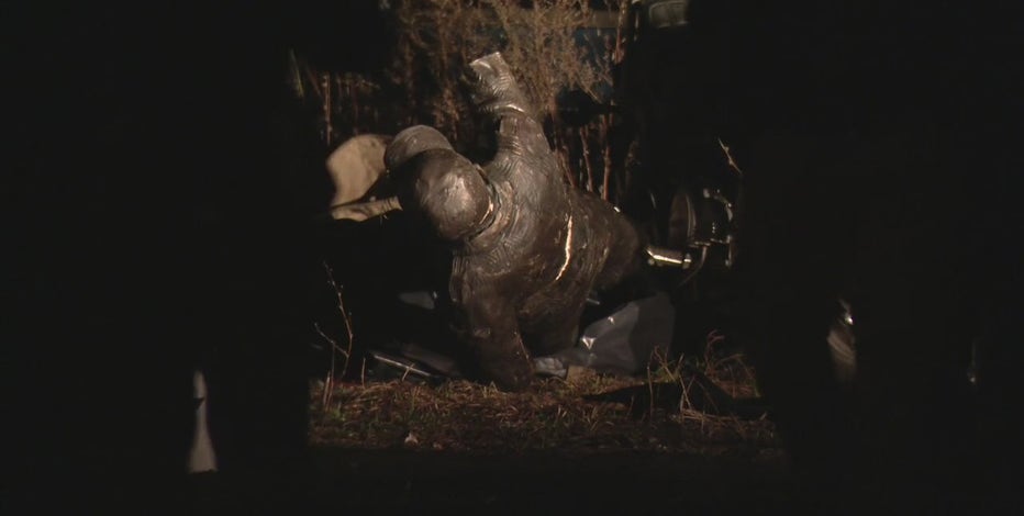 Bronze 600-pound stolen military tribute statue recovered in Southwest Detroit