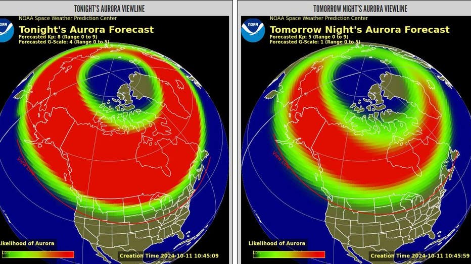Northern Lights in Michigan Whole state could see aurora again Friday night FOX 2 Detroit