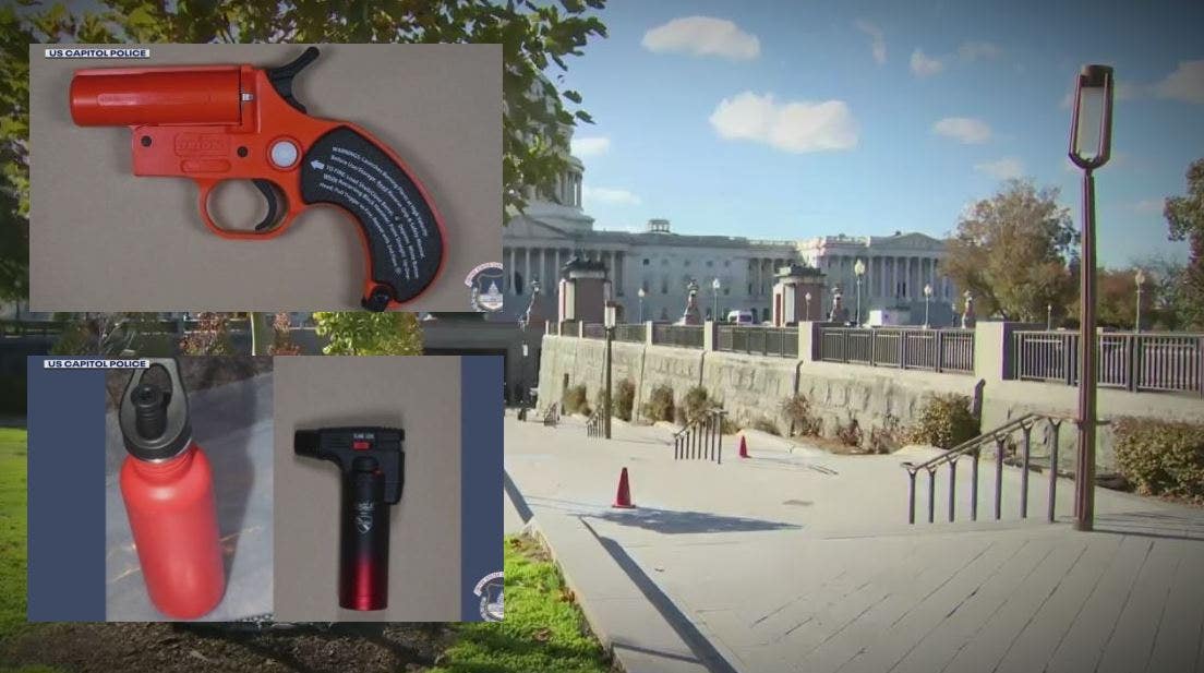 Michigan man arrested at US Capitol with manifesto • 2 killed in fiery ...