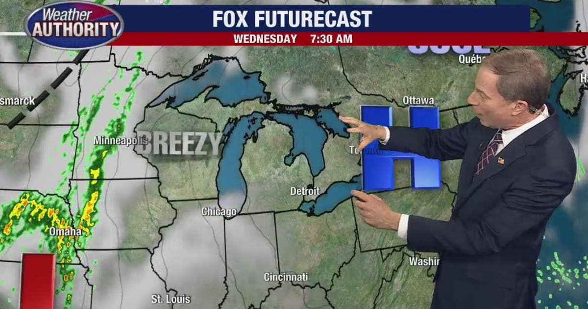 Cool and dry for Tuesday and Wednesday | FOX 2 Detroit