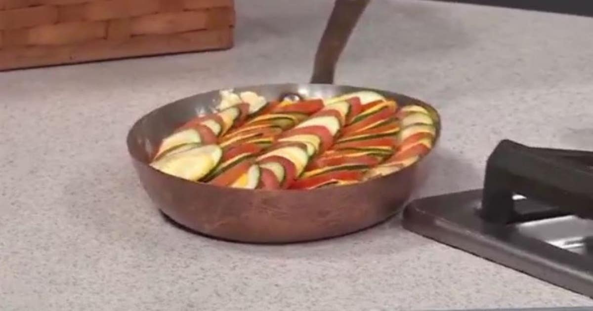 Recipe French Revolution ratatouille with Cuisine Restaurant Chef Paul