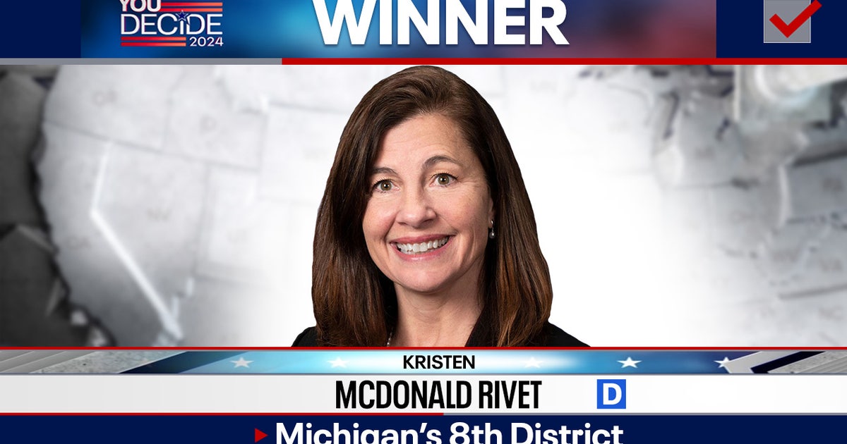 Ed Rivet Michigan Michigan’s 8th District stays blue as Kristen McDonald Rivet wins Dan ...