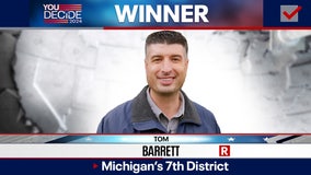 Republican Tom Barrett wins Michigan’s 7th District, flipping key House seat