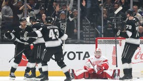 Jeannot scores in return from suspension, Kings roll to 4-1 win over Red Wings