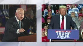 Watch: Walz, Trump make Michigan final stops as campaigns reach conclusion