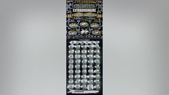 'I'm going to fall over!' Oakland County man wins $6 million in Michigan Lottery scratch-off