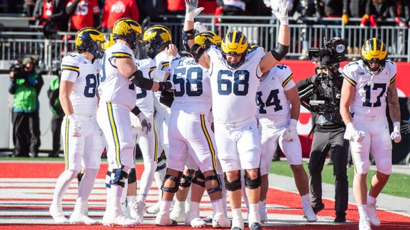 Michigan, Ohio State fight broken up with police pepper spray after Wolverines stun Buckeyes 13-10