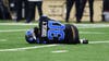 Lions DB Khalil Dorsey collides with teammate, carted off with leg injury against Bills