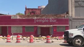 Temple Bar in Detroit is back open after collapsing in the spring