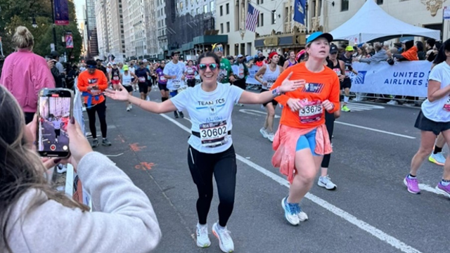 Mixter Institute educator among 50 chosen nationwide to run in NYC Marathon