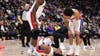 Report: Pistons' Jaden Ivey broke left leg in scary fall during Magic win