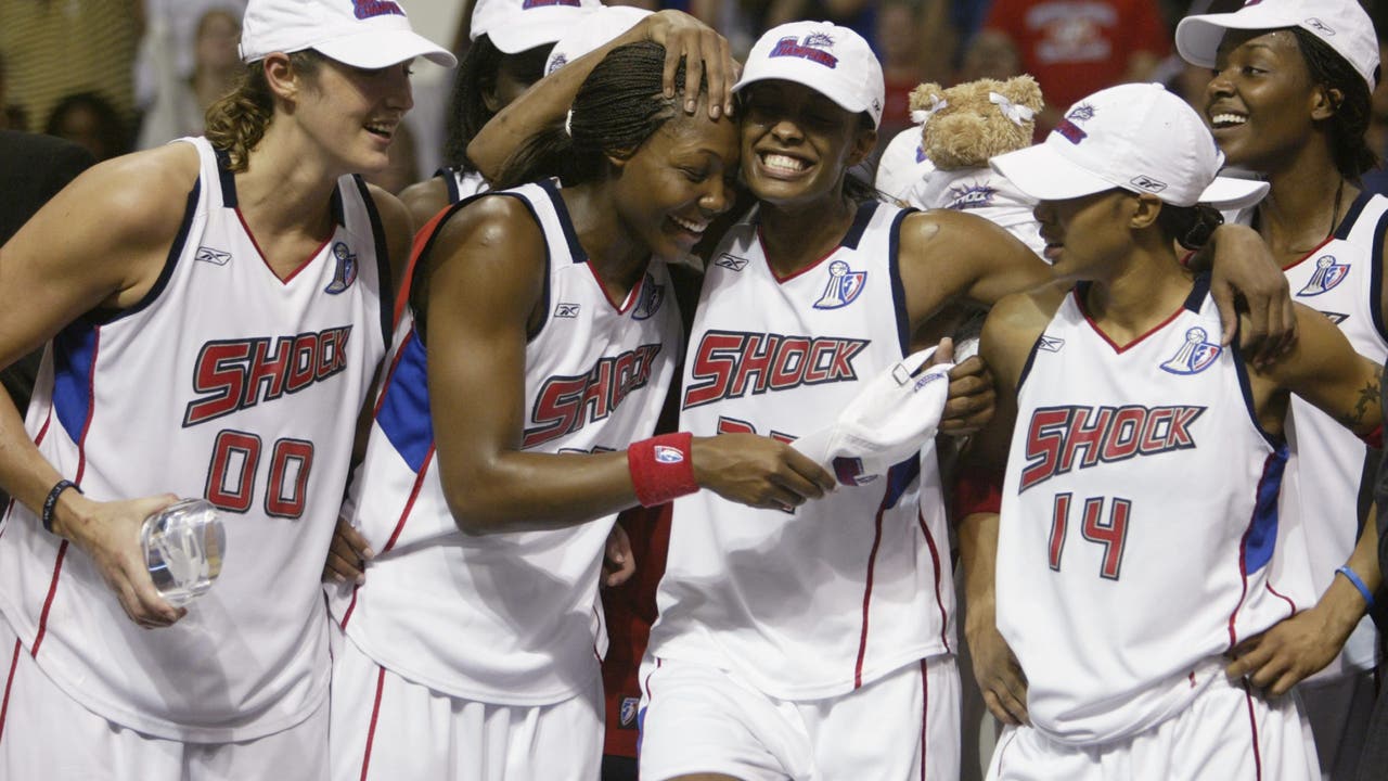 WNBA Detroit Shock サイン入り写真 WNBA Detroit Shock サイン入り写真 WNBA Detroit Shock サイン入り