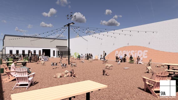 'A community for dog lovers': Barkside dog park and bar expanding to Southfield