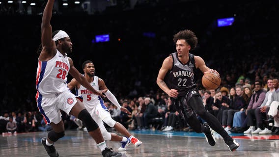 Malik Beasley scores 23 and Pistons win 5th straight, 113-98 over Nets