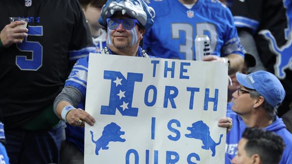 Lions earn NFC's top seed in victory over the Vikings