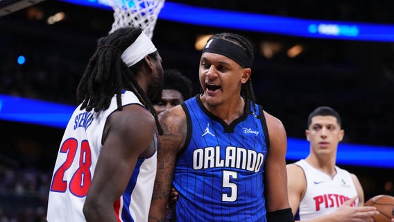 Wagner, Banchero score 32 points each in Magic’s 121-113 win over Pistons