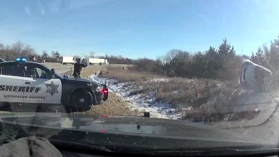 Mid-Michigan man crashes after fleeing police in stolen vehicle in Livingston County