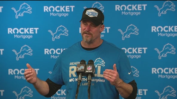 'Man, what a great job': Dan Campbell praises Detroit Lions after NFC North Championship win