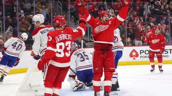 Larkin has a goal and an assist in 700th game, Red Wings end slide with 4-2 win over Canadiens