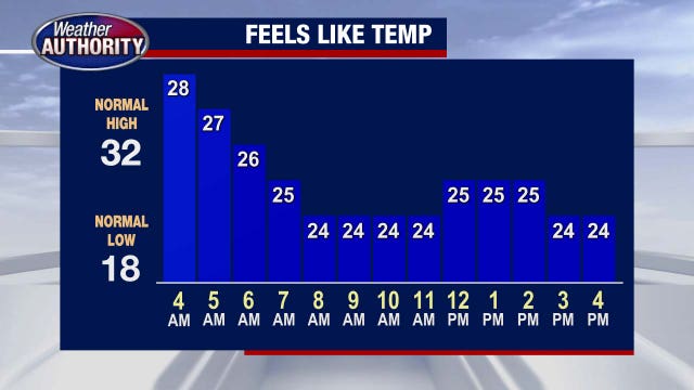 Metro Detroit weather: Windy, mild start before temps dip later in the day