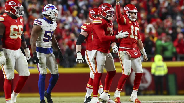 Mahomes and the Chiefs will face Hurts, Barkley and the Eagles as they seek a Super Bowl three-peat