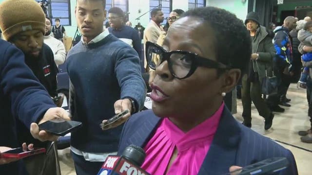 Former Detroit council president Saunteel Jenkins announces run for mayor