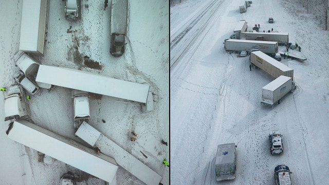 Semi-truck crash leads to chain-reaction crashes on I-94 in southwest Michigan