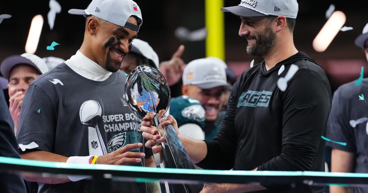 Eagles deny the Chiefs a Super Bowl three-peat with dominant defense in ...