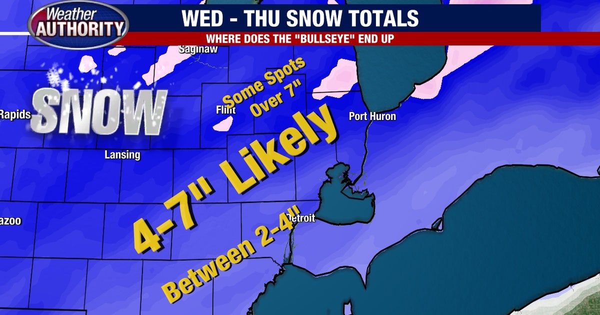 Detroit updated snow forecast: How much to expect out your door | FOX 2 ...