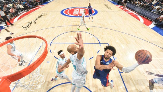 Cade Cunningham’s triple-double leads Pistons to 112-102 win over Hornets