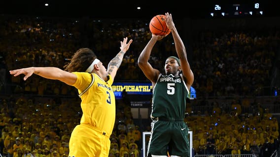 Richardson scores 21 and No. 14 Michigan State tops No. 12 Michigan 75-62 for 1st place in Big Ten