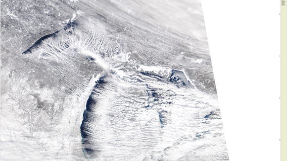 Great Lakes ice coverage nears seasonal average with one notable exception