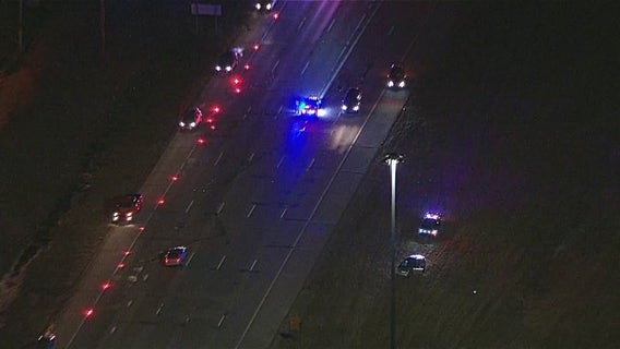 Man hit on I-96 near M-14 in Livonia after getting out of crashed vehicle on freeway