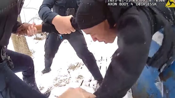 Suspected Livonia mail thief caught hiding in dumpster after police chase