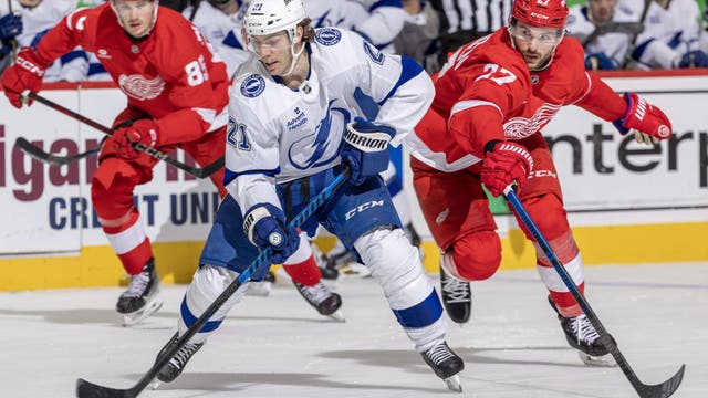 Brandon Hagel shines as the Lighting cool off the Red Wings with a 6-3 victory