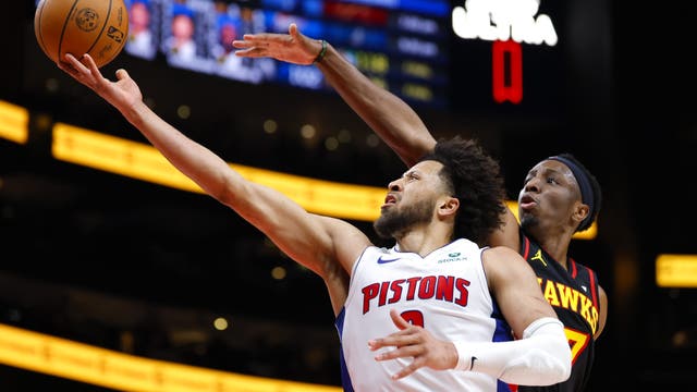 Cade Cunningham scores 38 as Pistons win 148-143 shootout over Hawks