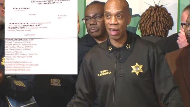 Sexual harassment lawsuit filed against Wayne County Sheriff Raphael Washington