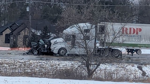 Two hospitalized after three-vehicle crash in northern Macomb County