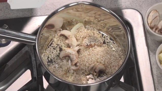 Recipe: Lemon thyme risotto with grilled chicken