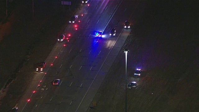 Man hit on I-96 near M-14 in Livonia after getting out of crashed vehicle on freeway