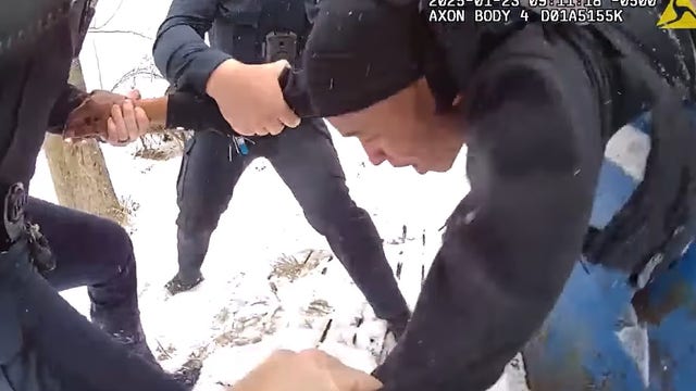 Suspected Livonia mail thief caught hiding in dumpster after police chase