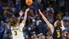 No. 5 seed Michigan holds off UC San Diego 68-65 in March Madness nailbiter
