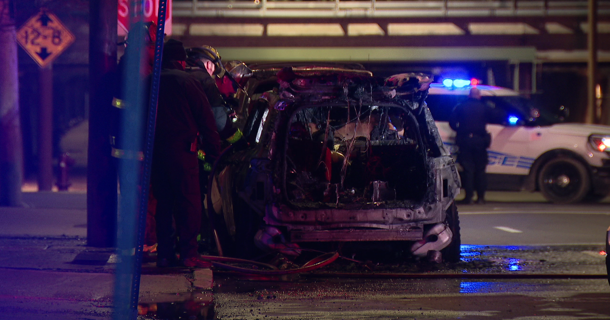 Police: Body found in burning car on Detroit's east side, possible ...